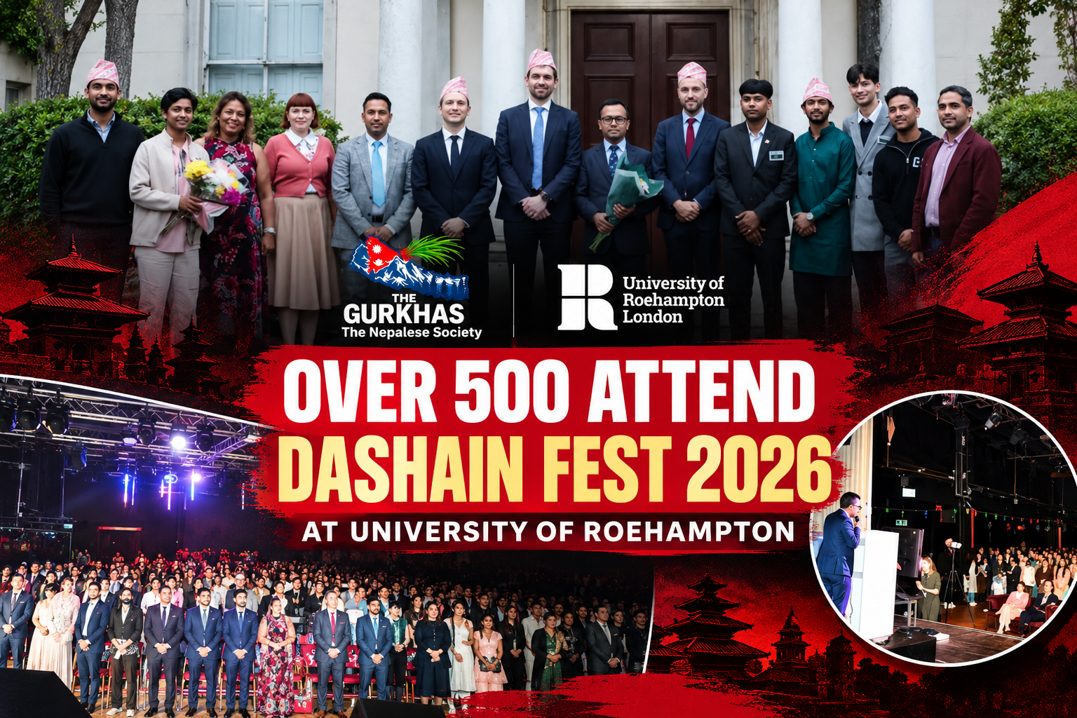 Dashain Fest 2026 Brings Over 500 People Together at Roehampton