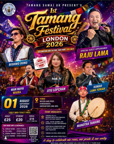 1st Tamang Festival London 2026