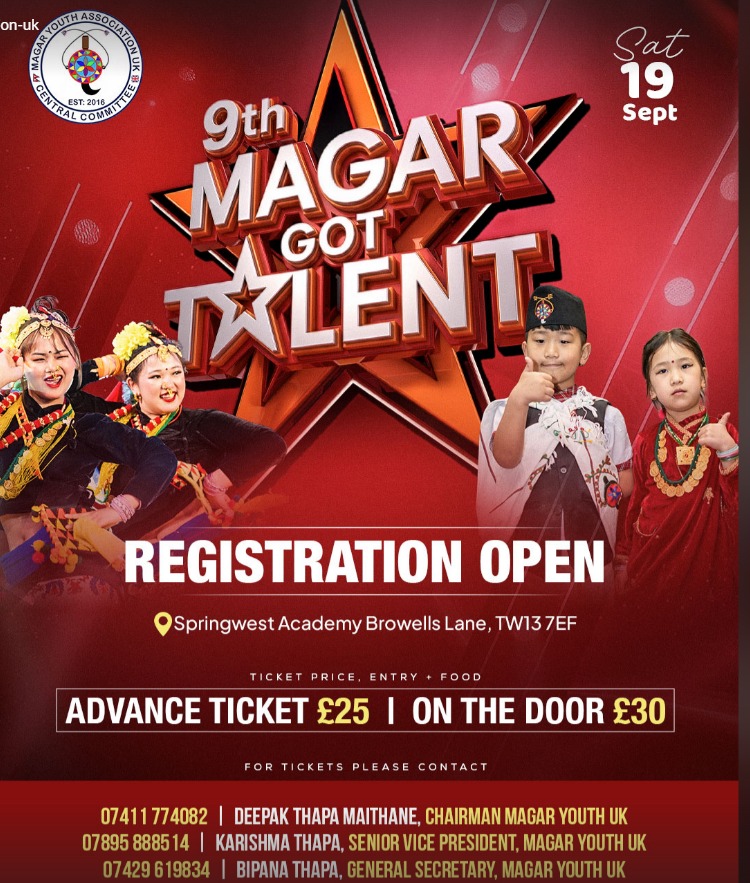 9th Magar Got Talent โ Registration Open!