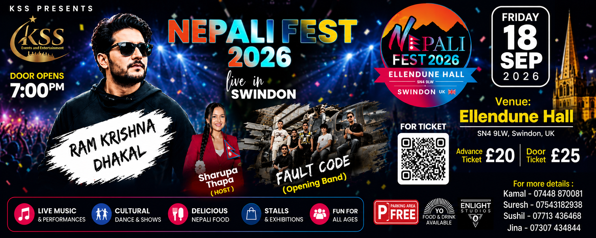 Nepali Fest 2026 Swindon | Ram Krishna Dhakal Live